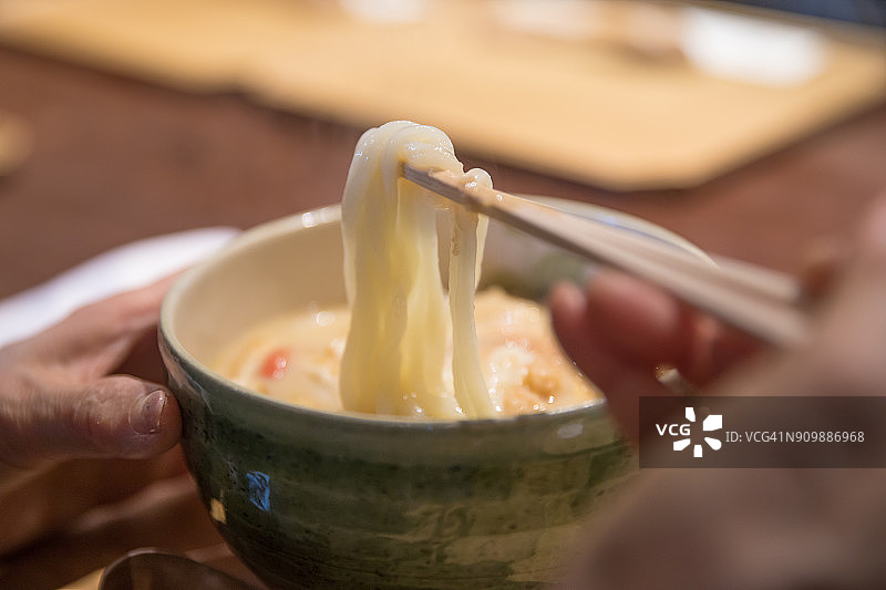 四郎味噌乌冬，日本料理图片素材