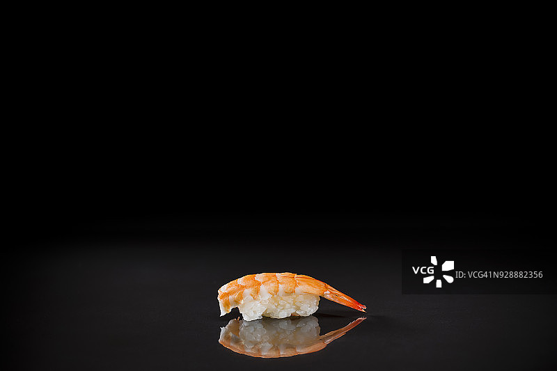 虾寿司，寿司吧菜单图片素材