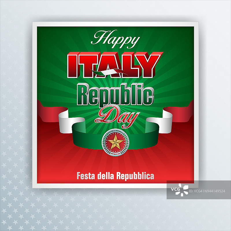 庆祝意大利共和国日图片素材