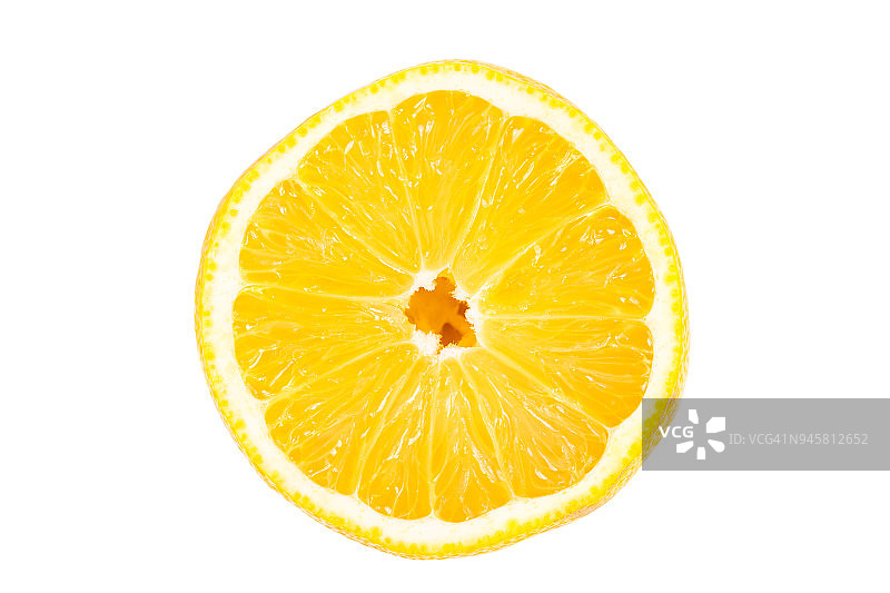 柠檬水果片图片素材