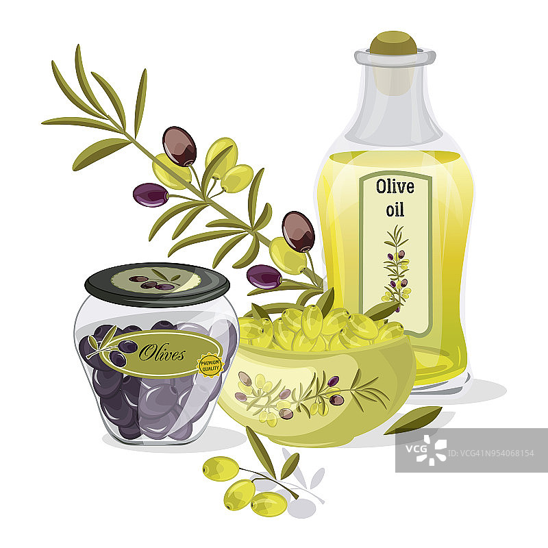 橄榄油载体产品图片素材