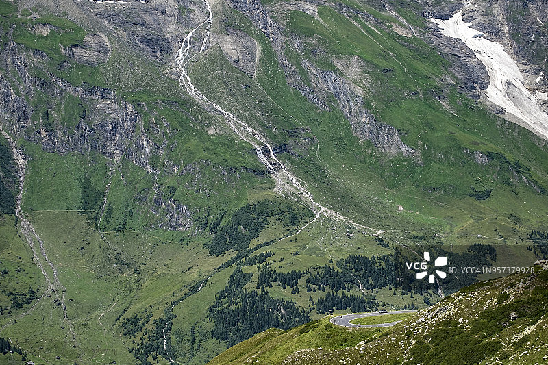 大格洛克纳高山公路，奥地利图片素材