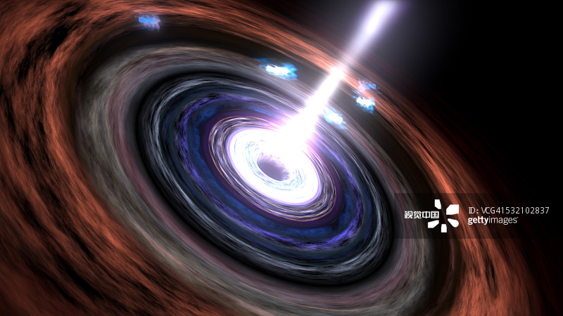 活动星系核中的伽马射线图片素材