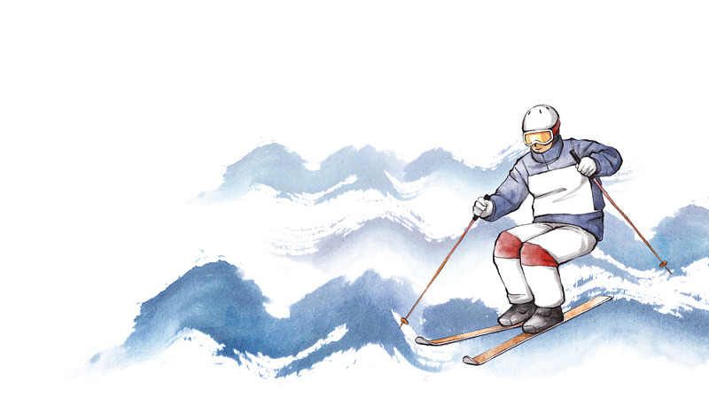 冬奥运会项目卡通图片图片