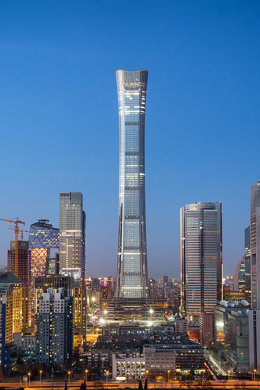 北京第一高楼 中国尊图片下载
