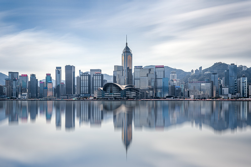 香港维多利亚港城市风光图片下载