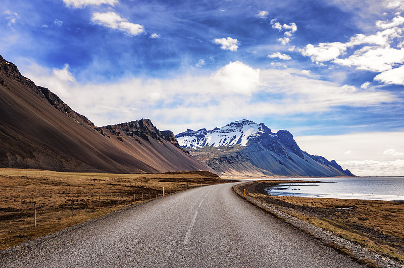 冰岛，霍夫附近的1号公路图片下载