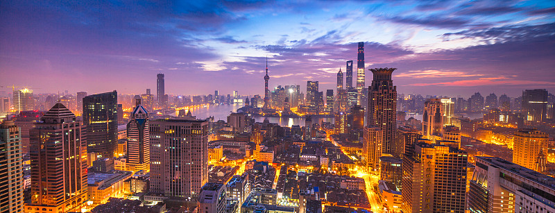 上海的全景图片下载