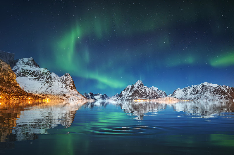 北欧挪威自然风光图片素材