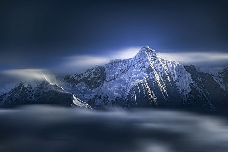 雪山自然风光图片下载