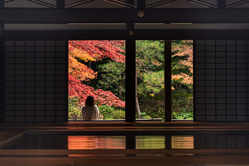 深秋的京都南禅寺图片下载