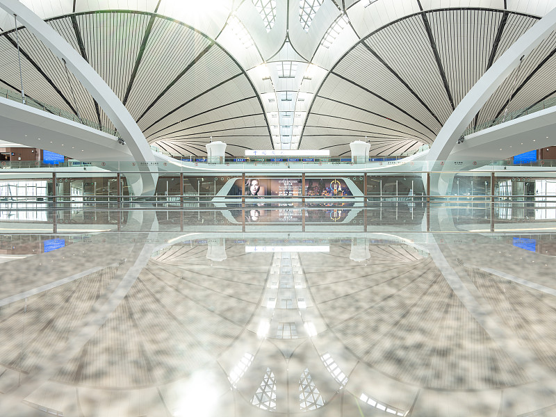 北京大兴国际机场候机楼图片素材
