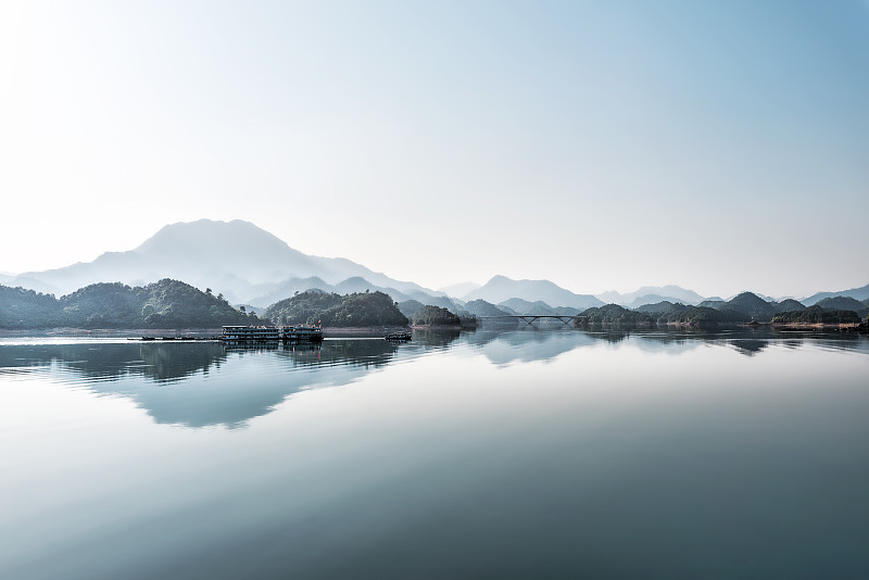 千岛湖魅影图片素材