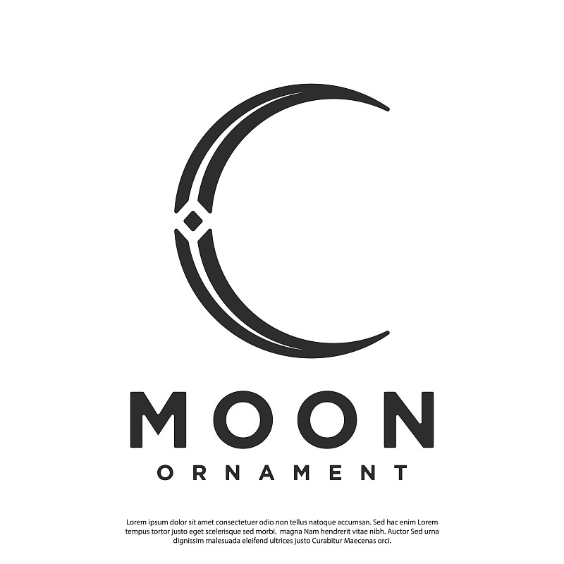 古风月亮logo图片