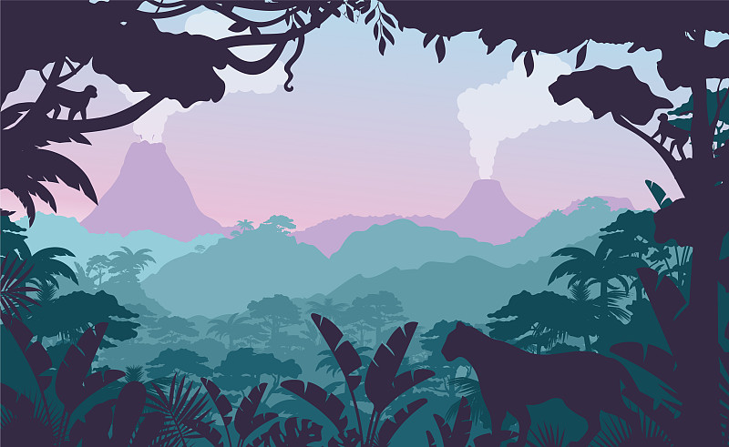 热带丛林平图片下载