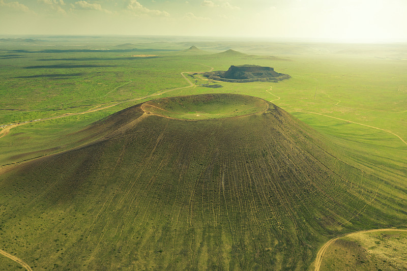 内蒙古乌兰察布市乌兰哈达火山地质公园图片素材