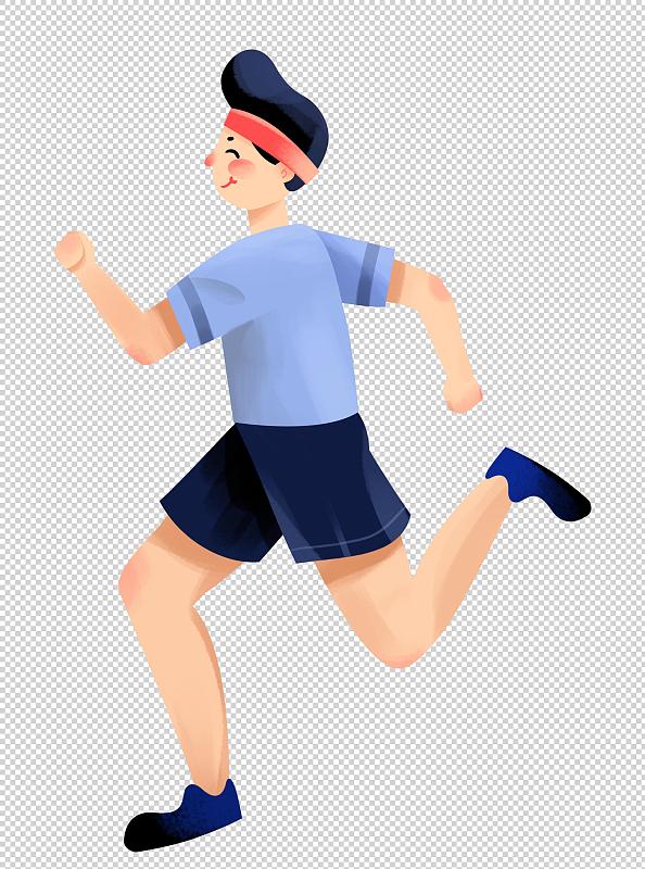 健康生活方式跑步的人图片素材