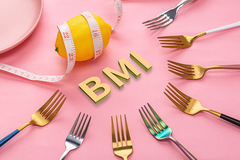 BMI体重指数健康减肥静物概念图图片下载
