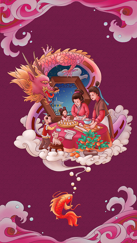 春节海报图片下载