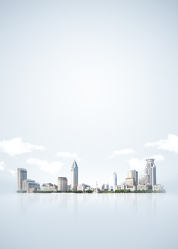 上海城市建筑海报图片下载
