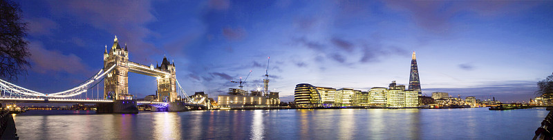 英国伦敦城市夜景图片下载
