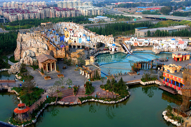 欢乐谷游乐园日景，北京图片下载