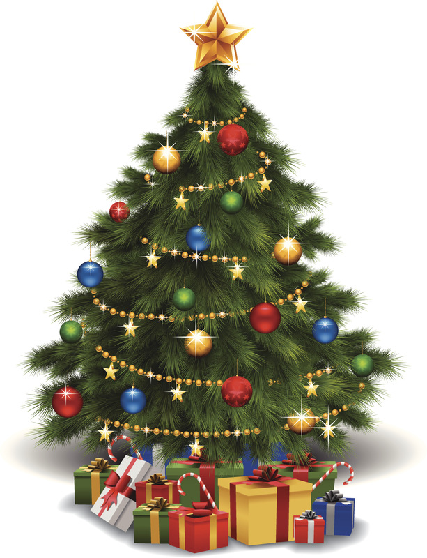 圣诞树及礼物图片下载