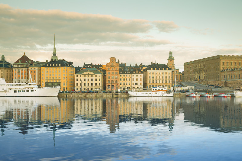 瑞典，斯德哥尔摩，格拉斯坦，老城图片下载