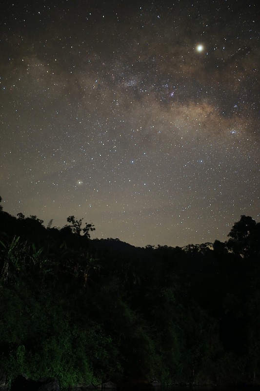 美丽的夜空和星星图片