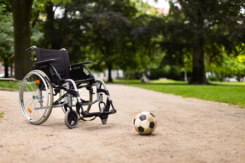轮椅足球图片