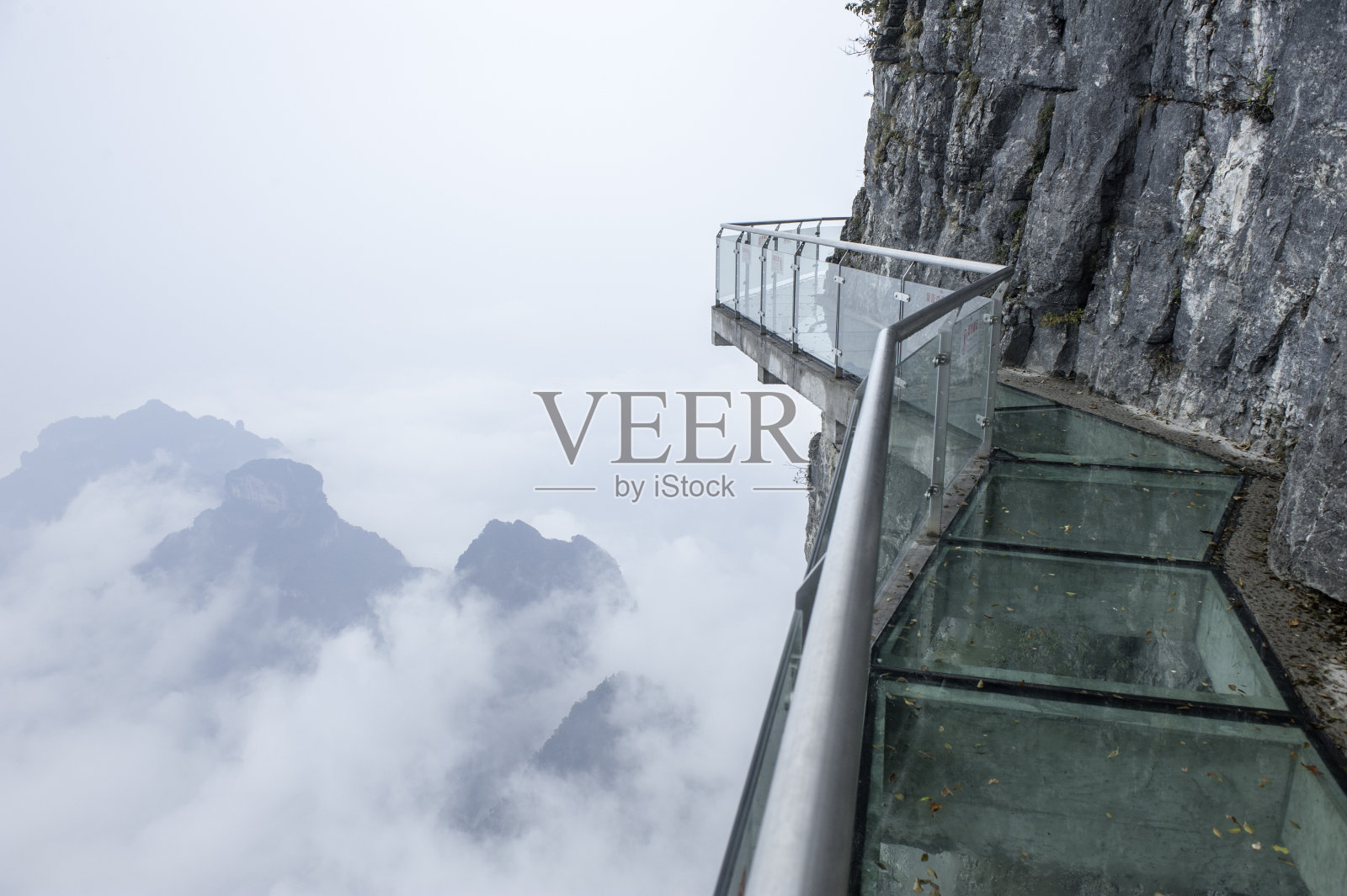 中国湖南天门山楼梯照片摄影图片