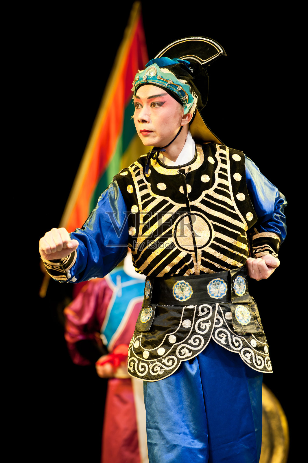 中国歌剧的小丑照片摄影图片