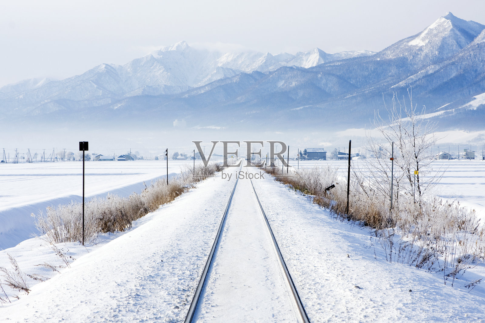 冬季铁路照片摄影图片