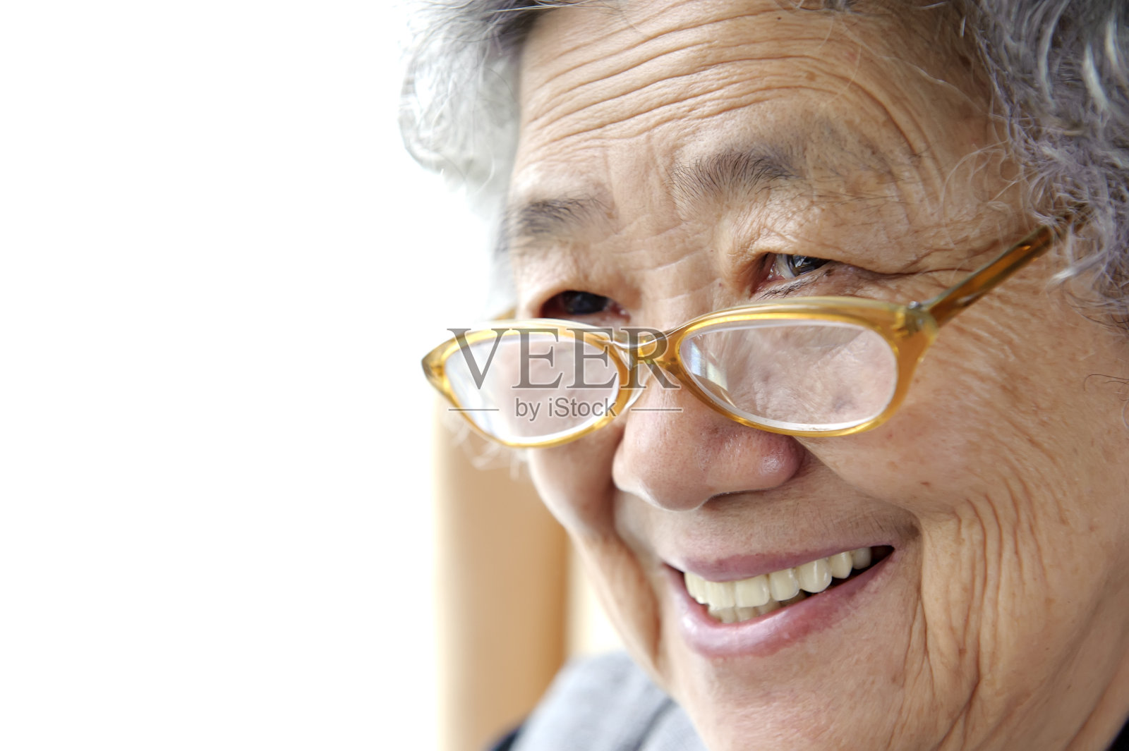 快乐的祖母照片摄影图片