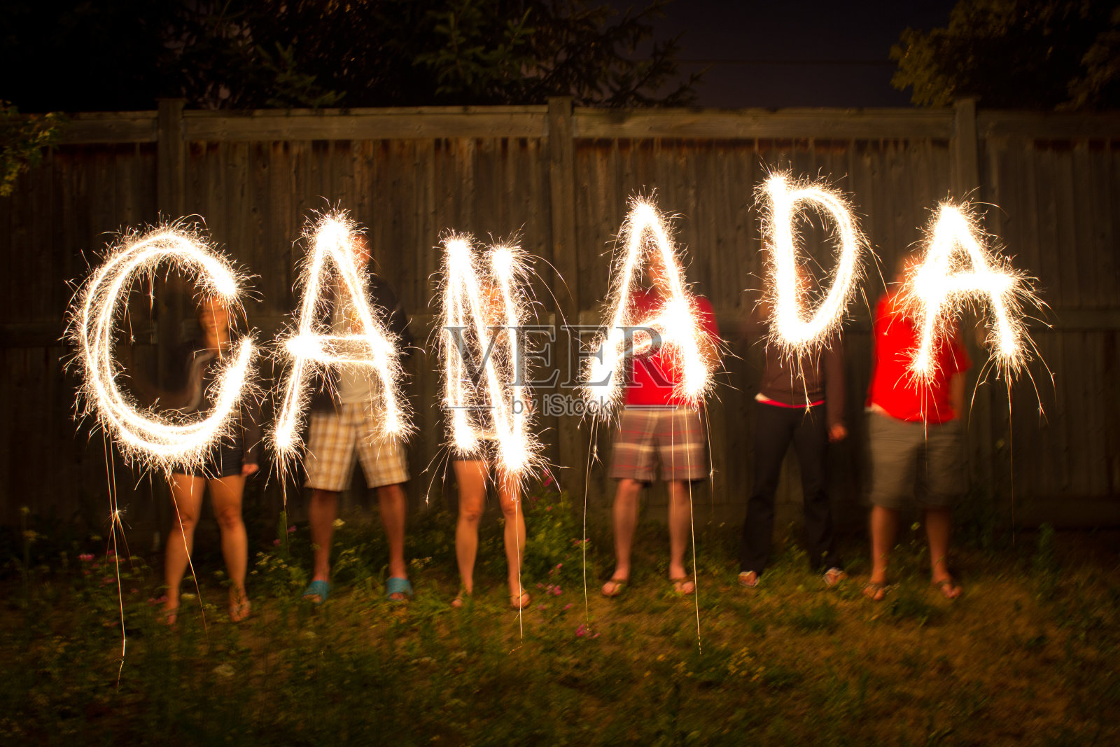 加拿大闪光在时间流逝摄影照片摄影图片
