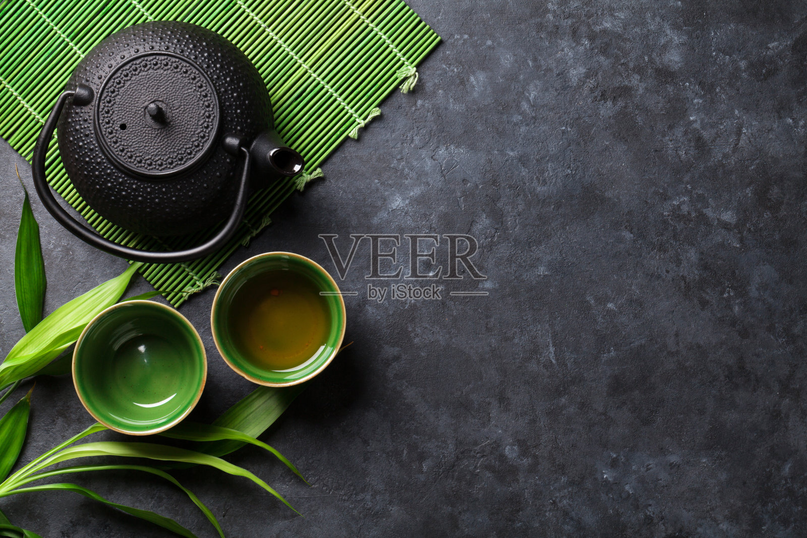 绿色的日本茶照片摄影图片