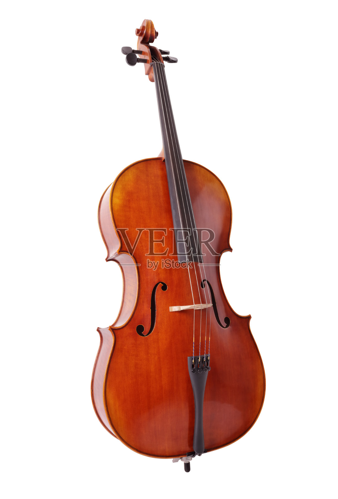 大提琴孤立在白色背景照片摄影图片