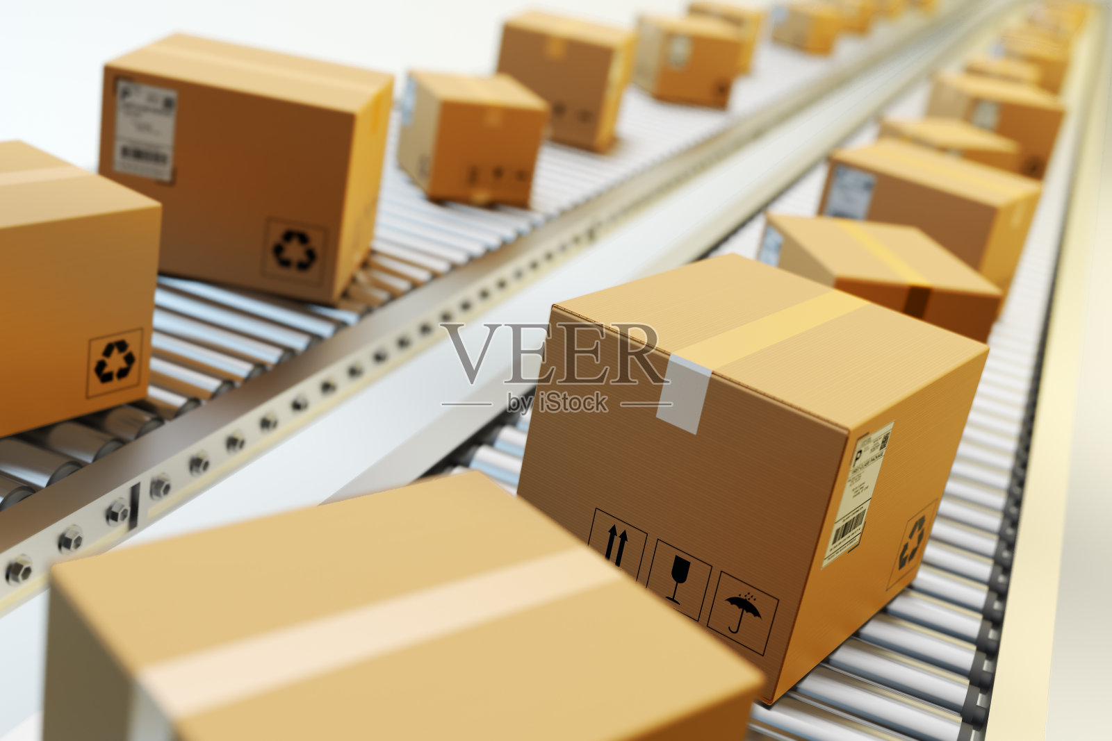 包裹配送、包裹服务和包裹运输系统理念照片摄影图片