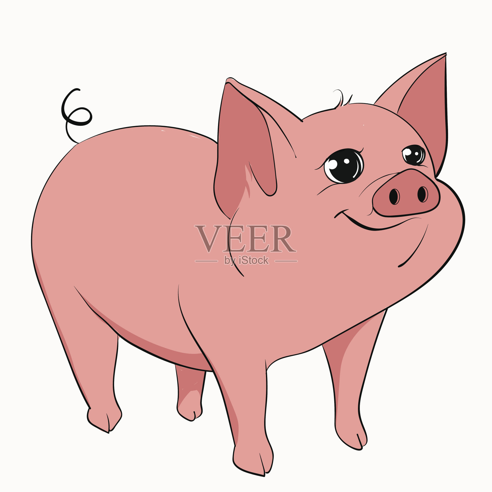 猪设计元素图片