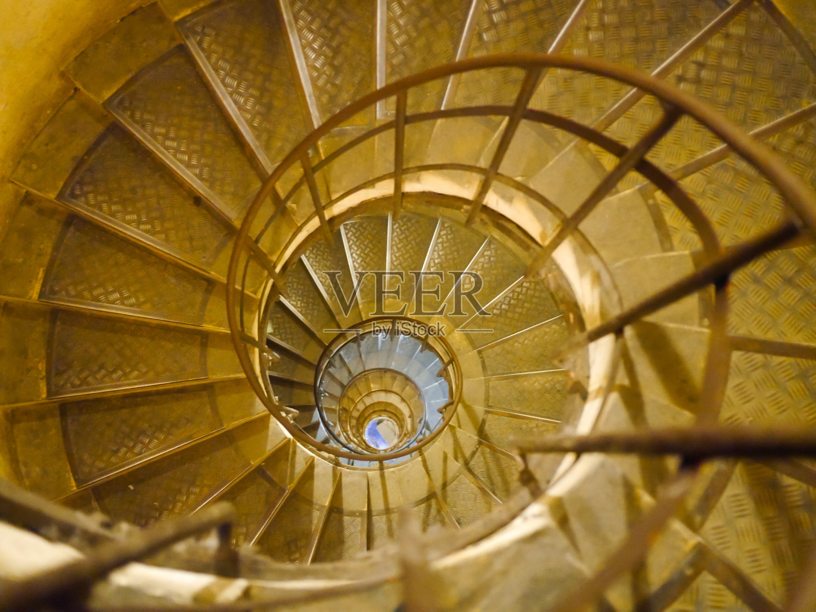 法国巴黎凯旋式楼梯照片摄影图片