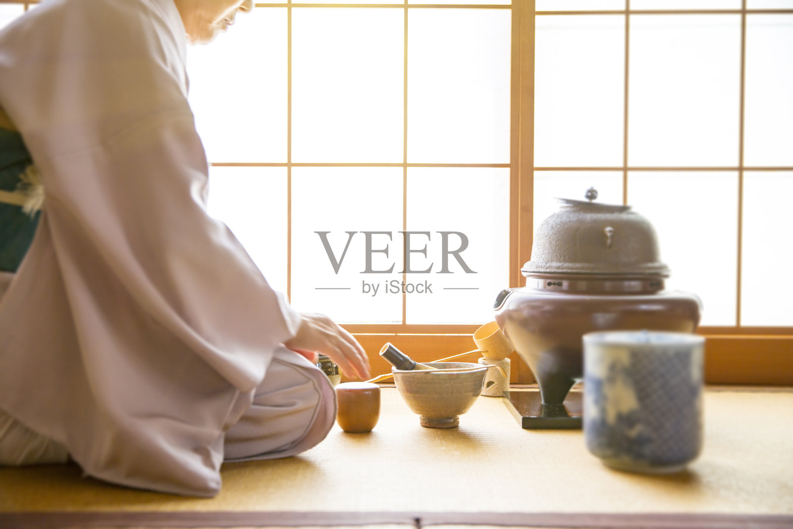 日本传统茶道照片摄影图片