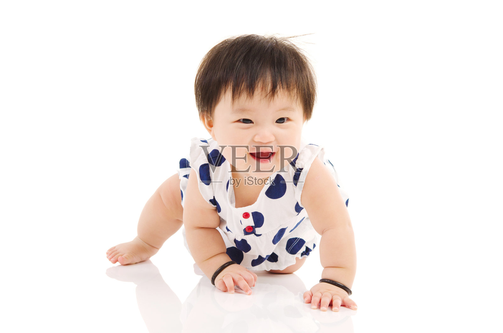 美丽的亚洲婴儿照片摄影图片