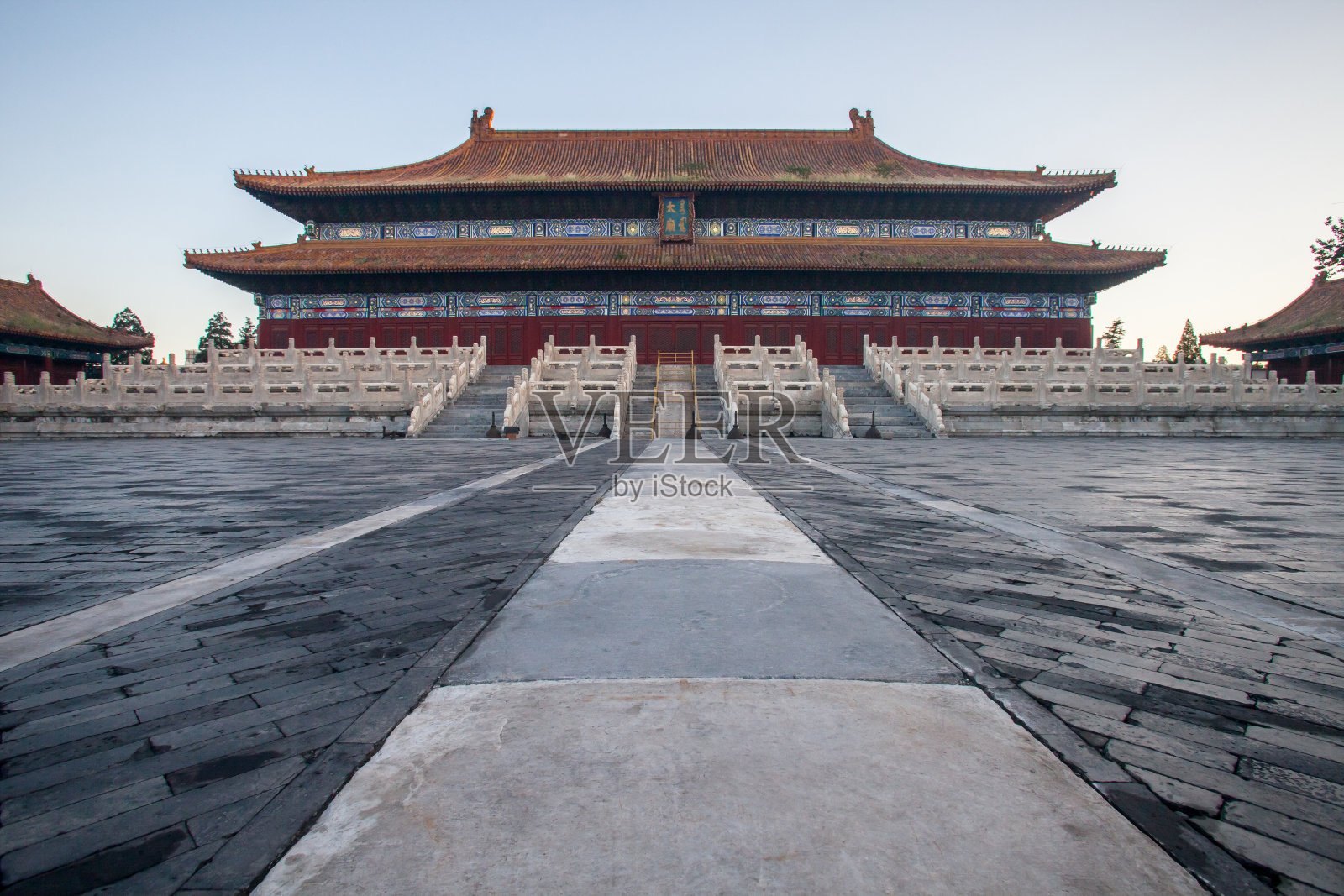 中国古代皇家建筑，祠堂照片摄影图片