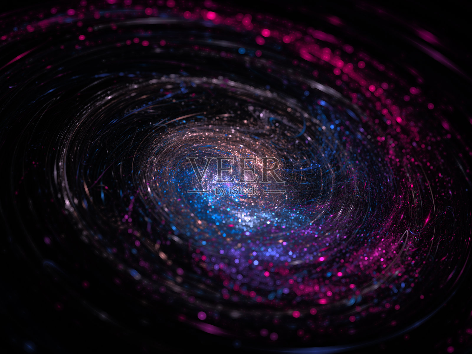 色彩斑斓的星系照片摄影图片