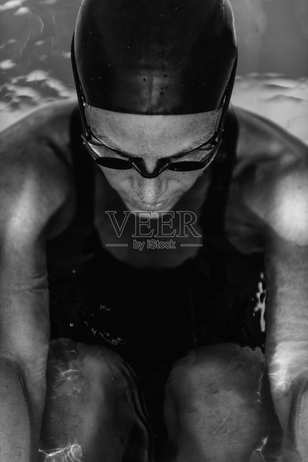 游泳冠军集中照片摄影图片