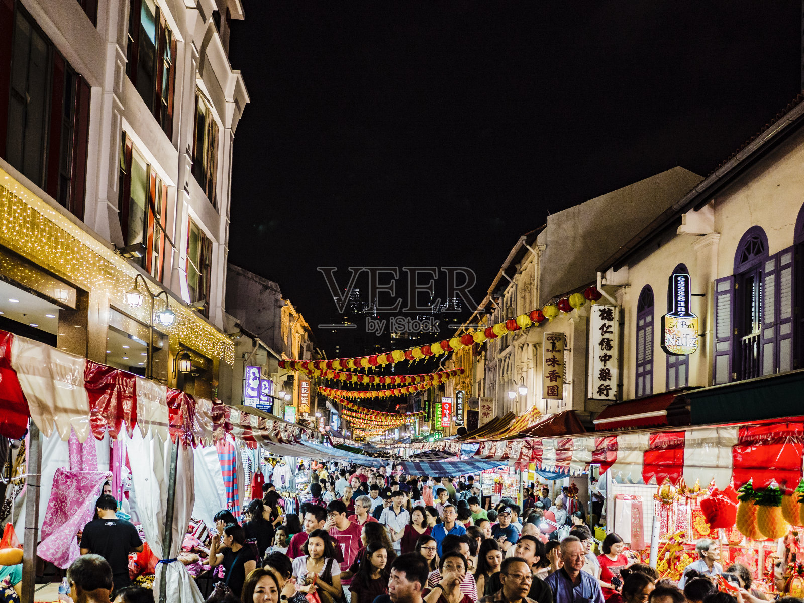 中国新年唐人街新加坡照片摄影图片