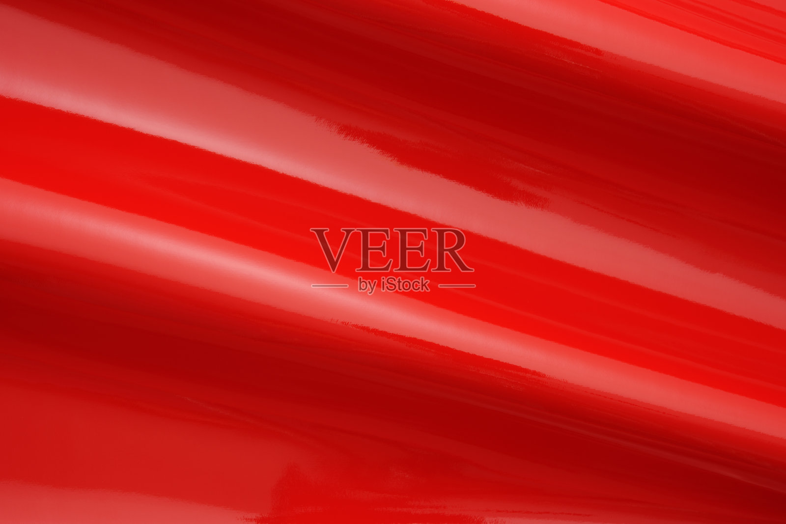 红色发光乙烯波纹理背景的特写插画图片素材