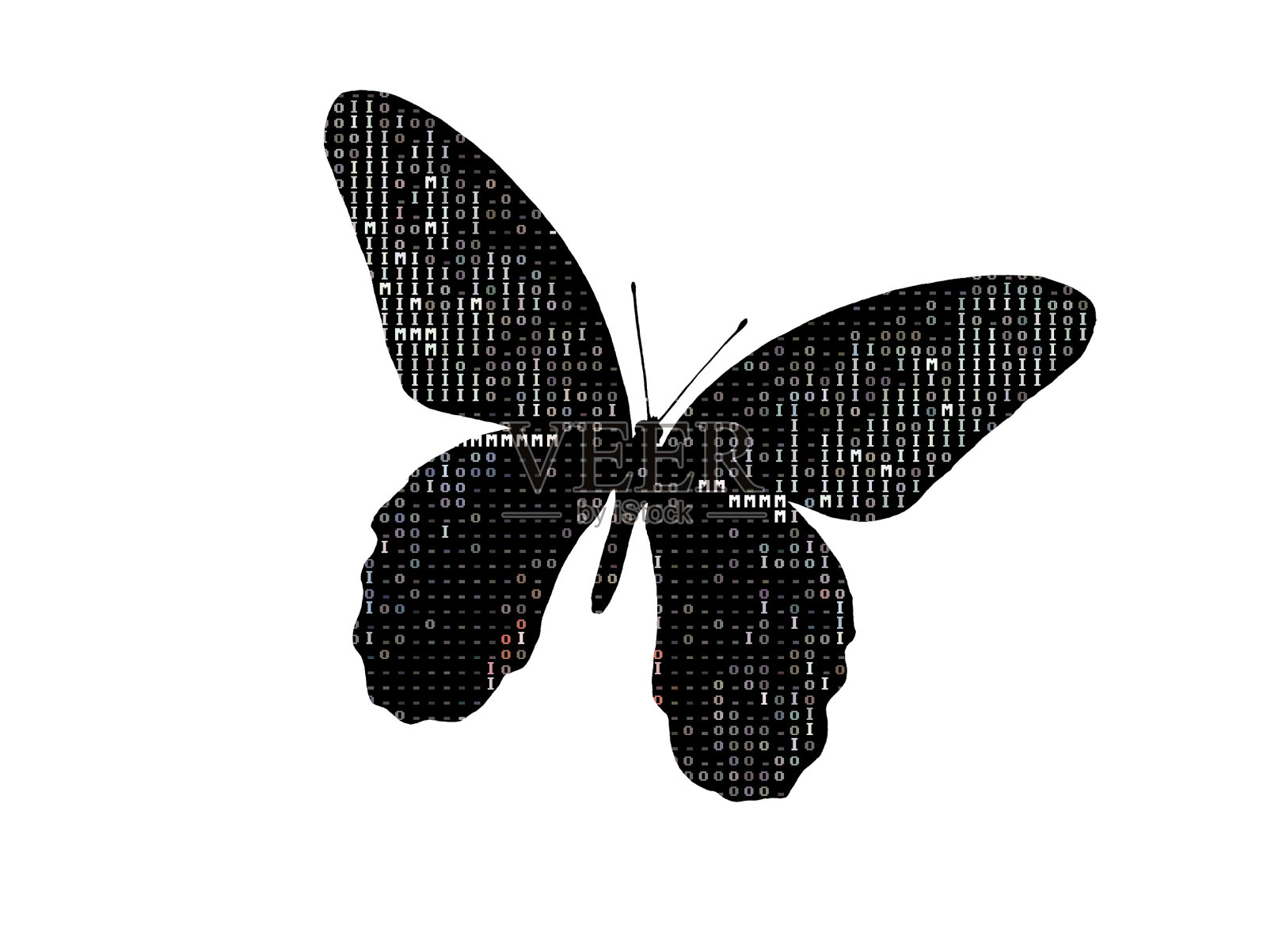 蝴蝶的幻想设计元素图片