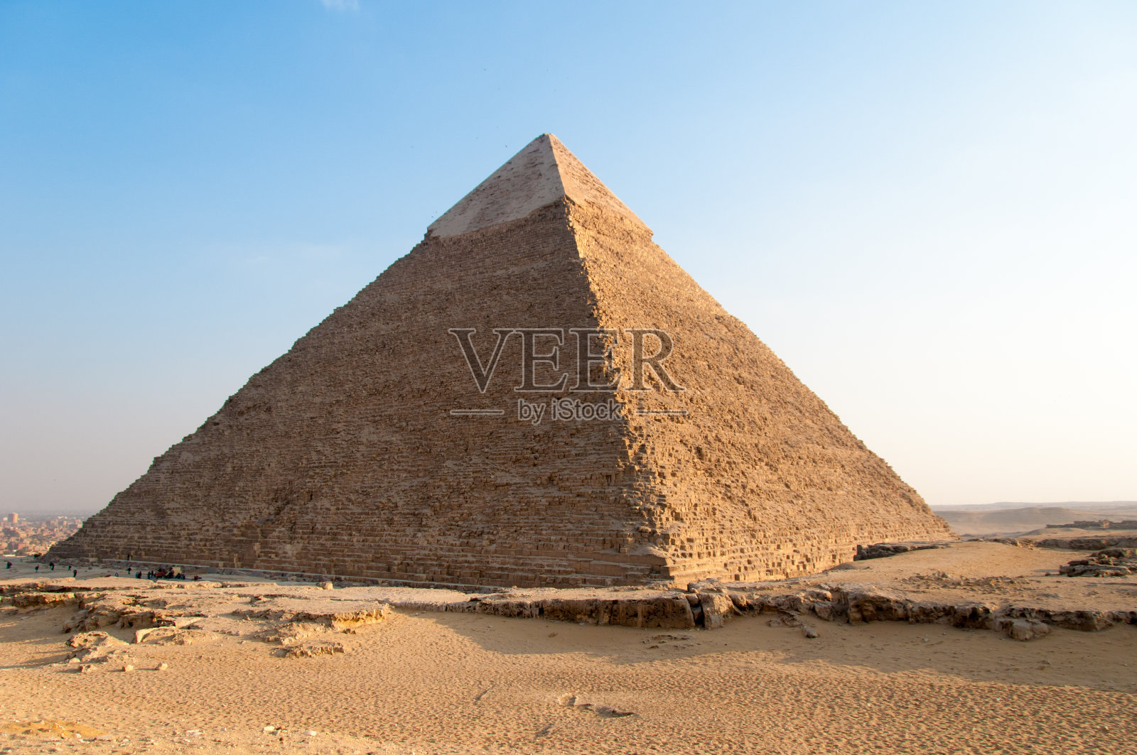 埃及金字塔吉萨高原，开罗照片摄影图片