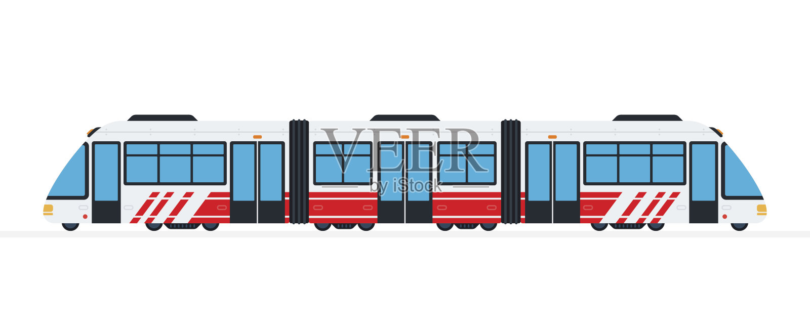 速度城际列车矢量平坦孤立插画图片素材